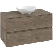 VILLEROY & BOCH - Konsolen-Unterschrank 1000mm f AWT 2 Ausz 1 Auss oLB C517H0 PJ Oak Nebraska