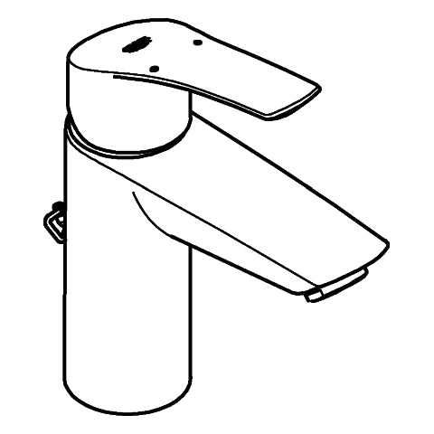 Grohe - EH-WT-Batterie EUROSMART 33188_3 S-Size versenkbare Kette chrom