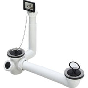 Viega - Ab- und Überlaufgarnitur 7823.42 11/2 x 70mm x 100-270mm Kunststoff