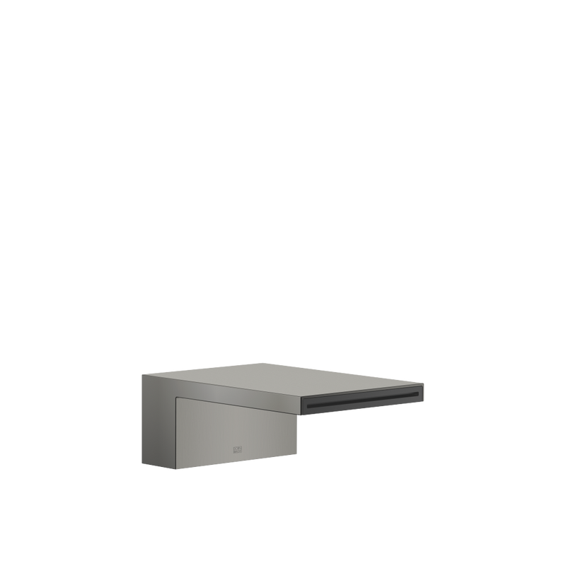 Dornbracht - Wannen-Schwallausl. DEQUE 13630740 Dark Platinum gebürstet