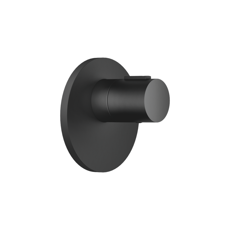 Dornbracht - UP-Therm. übergreifend rund 36501979 1/2 schwarz matt