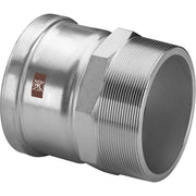 Viega - Übergangsstück TEMPONOX XL 1711XL 108,0mm x4AG Stahl nichtrostend