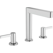 Hansgrohe - 3-Loch Waschtischarmatur 160 FINORIS mit Push-Open Ablaufgarnitur chrom
