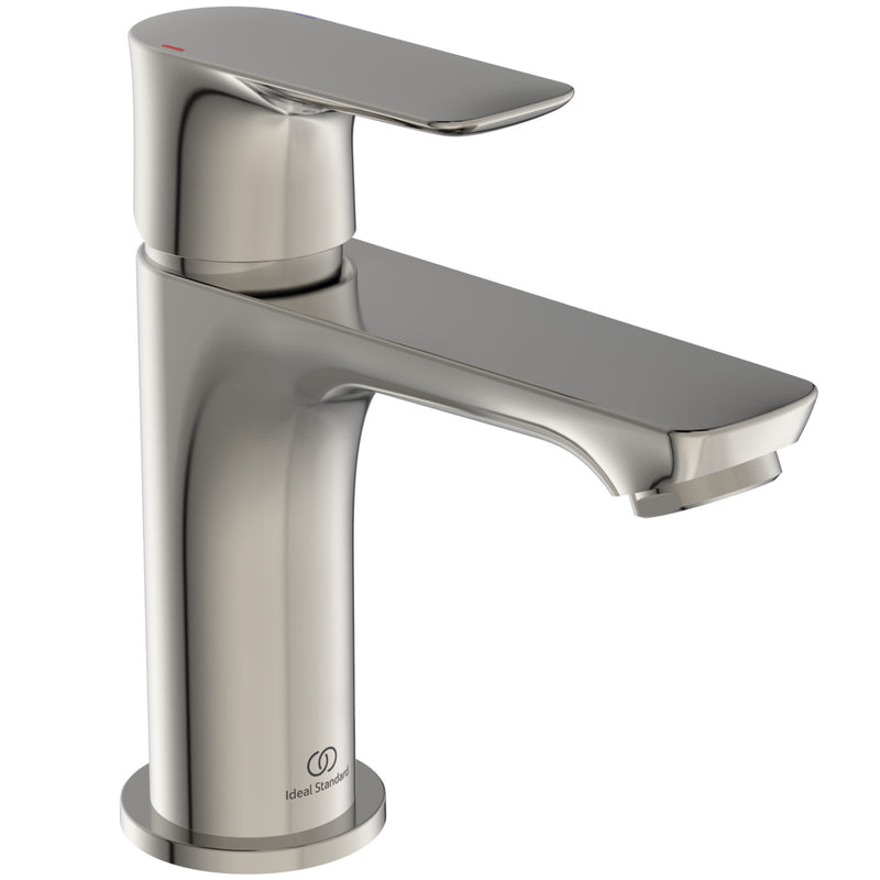 Ideal Standard - WT-Armatur CONNECT AIR, Slim, 5l/min, o.Ablgarn., Ausld.107mm, Blizzard silver