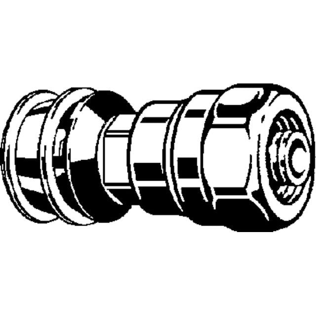 Viega - Übergangsverschraubung RAXOFIX 5313.5 16mm Siliziumbronze