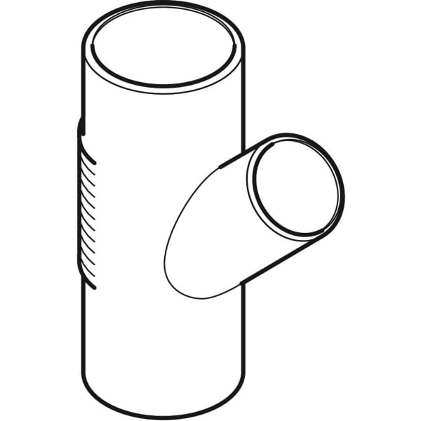 Geberit Vertriebs - Silent-db20 Abzweig 45Gr d110/90 310.084.14.1