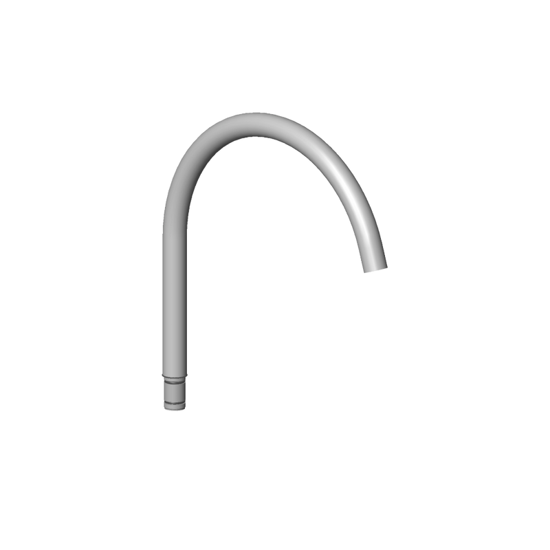 Dornbracht - Auslauf für Wanne Stand Ersatzteile 90282232701 304 mm, 25,2 l/min. chrom