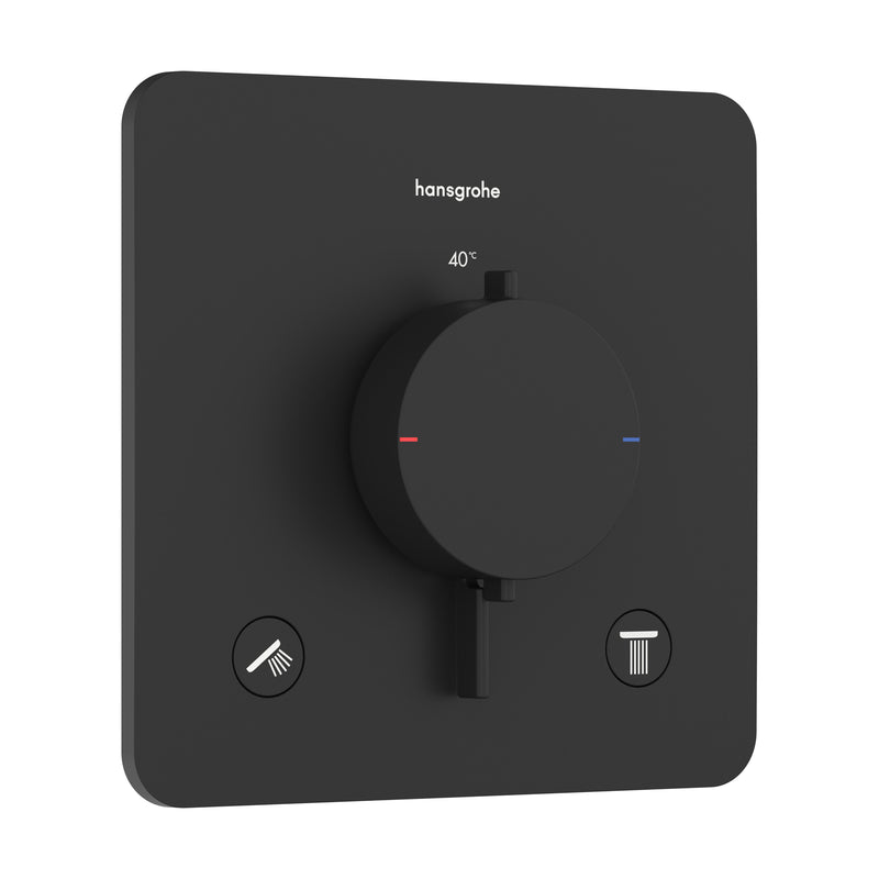 Hansgrohe - Thermostat UP Ecostat Comfort Q Fertigset 2 Verbraucher MSW