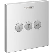 Hansgrohe - Fertigset UP Ventil ShowerSELECT 15764 Fertigset 3 Verbraucher chrom