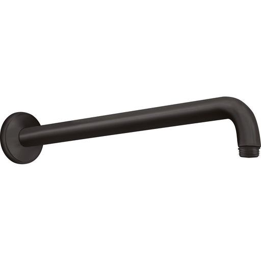 Hansgrohe - Brausearm DN15 389mm Ausladung 90 Grad mattschwarz ohne Kugelgelenk