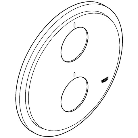 Grohe - Rosette 47326 Atrio für THM UP FMS Brause/Wanne chrom