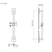 Dornbracht - Duschgarnitur LULU 26413710 chrom