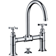 Hansgrohe - 3-Loch WT-Armatur AXOR MONTREUX 16510000 chrom m.Ablaufgarnitur