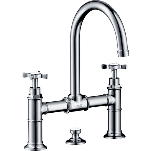 Hansgrohe - 3-Loch WT-Armatur AXOR MONTREUX 16510000 chrom m.Ablaufgarnitur