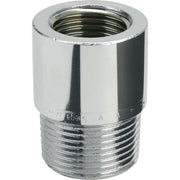 Viega - Reduzierstück 3/4 AG x 1 IG 3242, rund, Rotguss verchromt