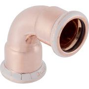 Geberit Vertriebs - Kupfer Bogen Durchmesser: 54mm 90 Grad, # 60108