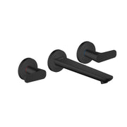 Hansgrohe - 3-Loch WTA Wand UP Axor Citterio C mit Auslauf 195 mm Cubic cut MSW