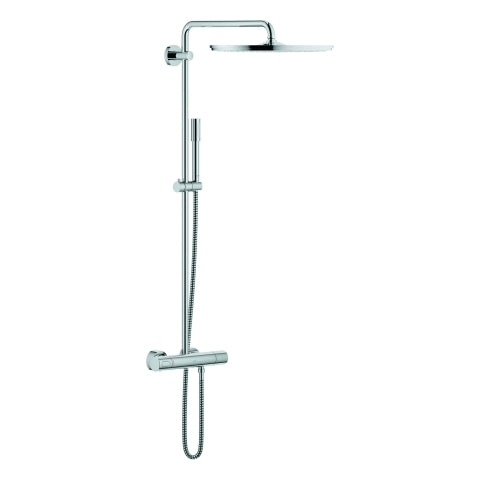 Grohe - Duschsystem RAINSHOWER 27174 mit THM Kopfbr. Jumbo Sena Handbrause chrom