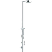 Hansgrohe - Duschsäule Axor Starck mit Thermostat und Kopfbrause 240 1jet chrom