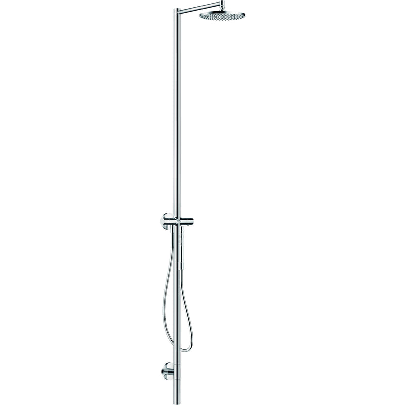 Hansgrohe - Duschsäule Axor Starck mit Thermostat und Kopfbrause 240 1jet chrom