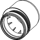 TECE SE - TECEprofil WC-Übergangsstück DN 90/100 aus PE-HD (schweißbar)