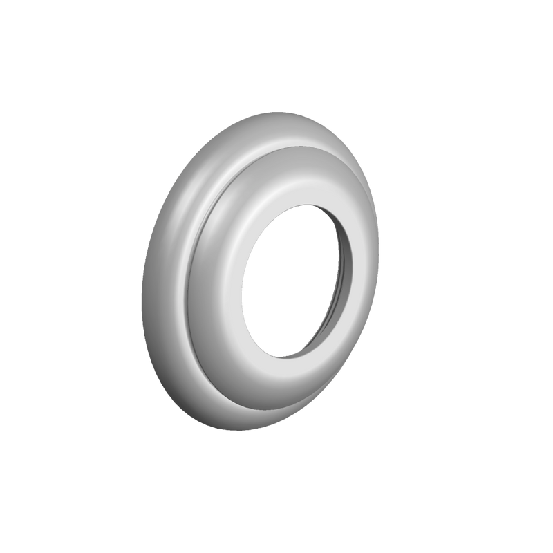 Dornbracht - Rosette Ersatzteile 092736101 D. 55 x 10 mm chrom