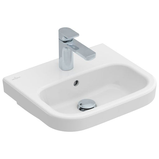 VILLEROY & BOCH - HWB Architectura 4373 450x380mm 1-L Arm HL durchgest Überl Weiß Alpin C