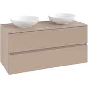 VILLEROY & BOCH - Konsolen-Unterschrank 1200mm f AWT 2 Ausz 2 Aussch oLB C519H0 RR Macciato