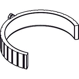 Hansgrohe - Anschlagring 120grad FOCUS/TALIS chr