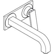 Hansgrohe - Waschtischmischer UP AXOR Citterio F-Set m.Hebelg.lang.Auslauf u.Platte chr