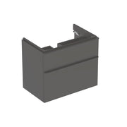Geberit Vertriebs - Smyle Square US für WT, m. 2 Schubl. 73,4x61,7x47cm, lava