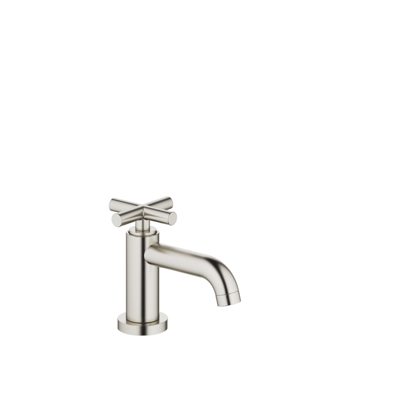 Dornbracht - Standventil Kreuzgriff TARA 17500892 Ausladung 100mm platin gebürst