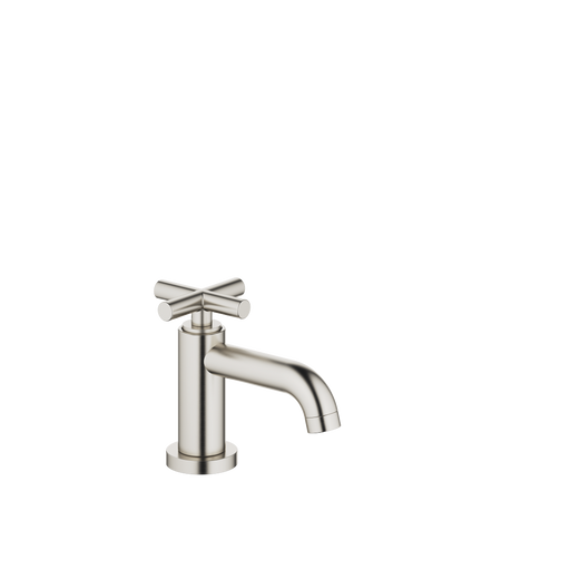 Dornbracht - Standventil Kreuzgriff TARA 17500892 Ausladung 100mm platin gebürst