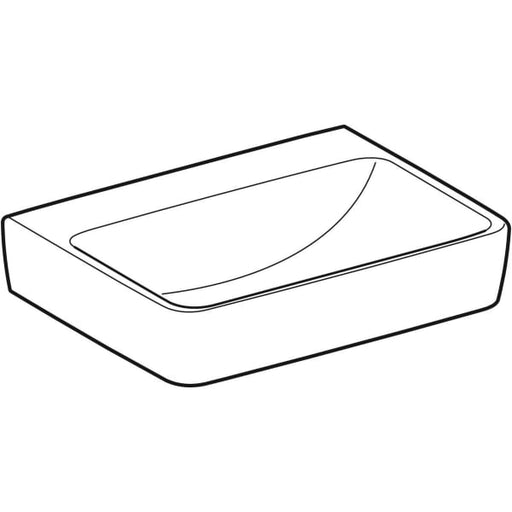 Geberit Vertriebs - RENOVA Plan Handwaschbecken, 50x38cm o. Hl., o. Ül., weiß, NEU