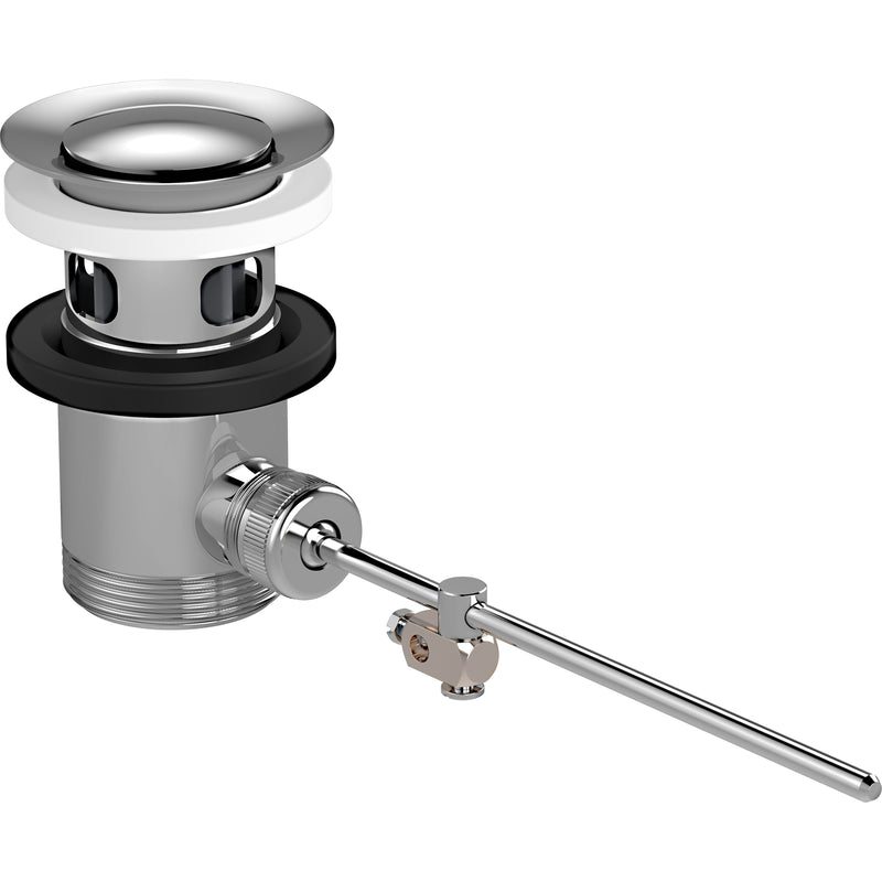 Hansgrohe - Ablaufventil Waschtischmischer und Bidetmischer DN32 edelstahl-optik