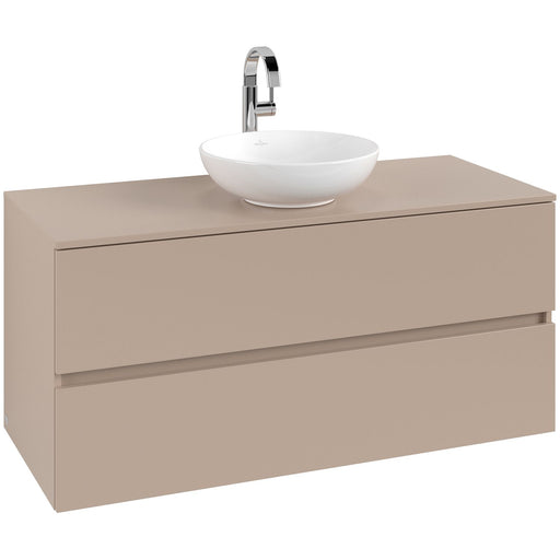 VILLEROY & BOCH - Konsolen-Unterschrank 1200mm f AWT 2 Ausz 1 Aussch mLB C518H1 RR Macciato