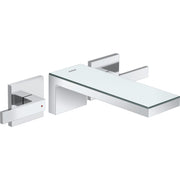 Hansgrohe - 3-L.Waschtischarmatur Axor MyEdition F-Set Wandmontage chrom/Spiegelglas