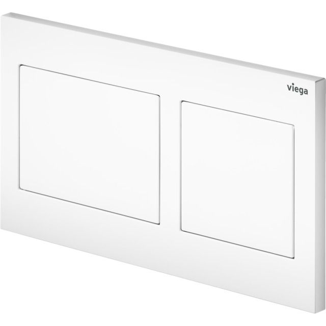 Viega - WC Betät.-Pl. VISIGN for Style 21 8611.1 aus Kunststoff weiß alpin