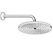 Hansgrohe - Kopfbrause RAINDANCE Air 240 9,0l/min mit Brausearm 27461000 chrom