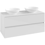 VILLEROY & BOCH - Konsolen-Unterschrank 1200mm f AWT 2 Ausz 2 Aussch oLB C519H0 VS White
