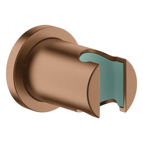 Grohe - Wandbrausehalter RAINSHOWER 27074 n. verstb. runde Ros. warm sunset geb