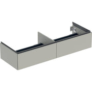 Geberit Vertriebs - ONE Unterschrank für WT/-Platte 2 Schubl., 133,2x26,6x47cm, greige matt