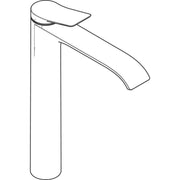 Hansgrohe - Waschtischmischer 250 VIVENIS mit Zugstangen-Ablaufgarn.Highriser MSW