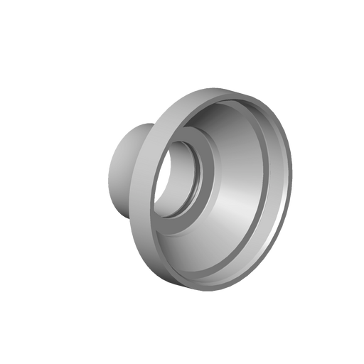 Dornbracht - Rosette Ersatzteile 90278001900 D. 100 x 55 mm platin matt