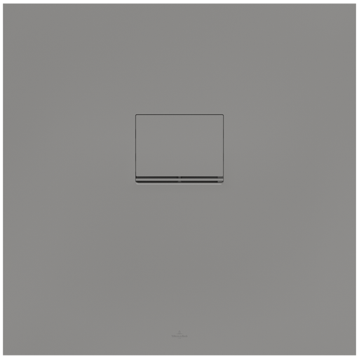 VILLEROY & BOCH - Duschwanne Squaro Infinity 800x800x 40mm Quadrat flächenbündiger Einbau Grey