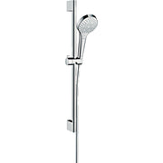 Hansgrohe - Brausenset CROMA Select S Multi EcoSmart/U'CROMETTA 650mm weiß/chrom