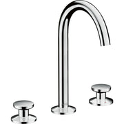 Hansgrohe - 3-Loch Waschtischarmatur Select 170 AXOR One m.Push-Open Ablaufgarnitur chr