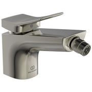 Ideal Standard - Bidetarmatur CONCA, m.Ablgarn., Ausld.133mm, Silver Storm