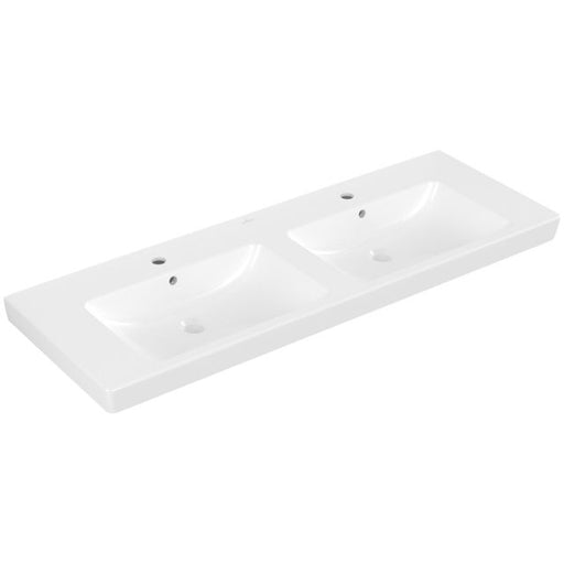 VILLEROY & BOCH - Schrank-Doppel-WT SUBWAY 2.0 7175D0 1300x470mm Eckig m Überl Weiß Alpin C