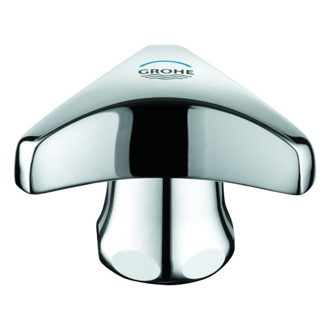 Grohe - Griff TRECORN 45080 1/2 Markierung blau mit Kappe chrom